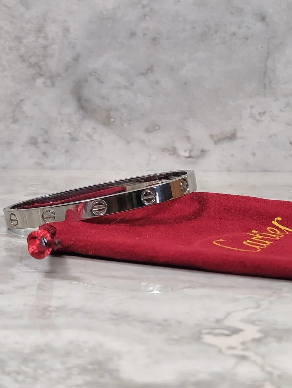 Cartier Silver Love Bracelet✨️